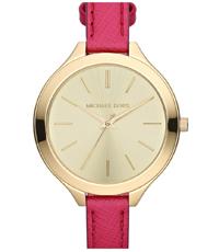 Watch strap Michael Kors MK2298 Leather Pink 12mm