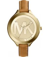 Watch strap Michael Kors MK2326 Leather Brown 12mm