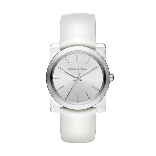 Watch strap Michael Kors MK2482 Leather White 22mm