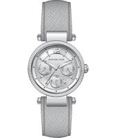 Watch strap Michael Kors MK2503 Leather Grey 16mm