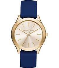 Watch strap Michael Kors MK2511 Silicone Blue 20mm