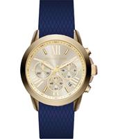 Watch strap Michael Kors MK2556 Silicone Blue 20mm