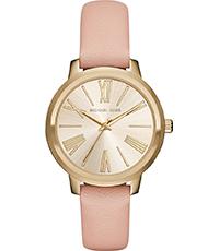 Watch strap Michael Kors MK2558 Leather Pink 16mm