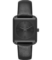 Watch strap Michael Kors MK2586 Leather Black 20mm