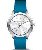 Watch strap Michael Kors MK2609 Silicone Blue 20mm