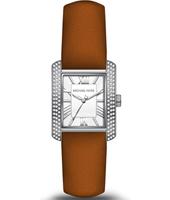 Watch strap Michael Kors MK2612 Leather Brown 18mm