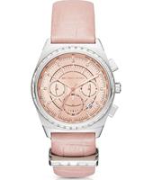 Watch strap Michael Kors MK2615 Leather Pink 20mm