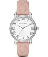 Watch strap Michael Kors MK2617 Leather Pink 18mm