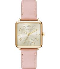 Watch strap Michael Kors MK2674 Leather Pink 18mm