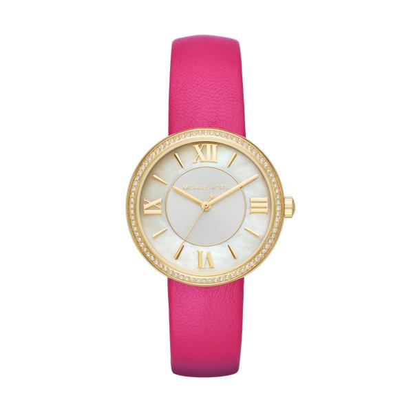 Watch strap Michael Kors MK2684 Leather Pink 18mm