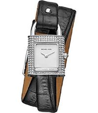 Watch strap (Strap + Case combination) Michael Kors MK2705 Leather Black 12mm