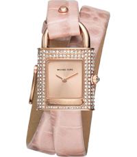 Watch strap (Strap + Case combination) Michael Kors MK2706 Leather Pink 12mm