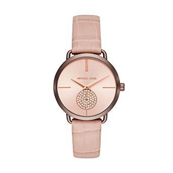 Watch strap Michael Kors MK2721 Leather Pink 16mm