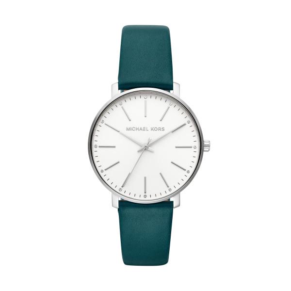 Watch strap Michael Kors MK2746 Leather Turquoise 18mm