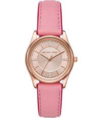 Watch strap Michael Kors MK2817 Leather Pink 18mm