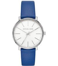 Watch strap Michael Kors MK2845 Leather Blue 18mm