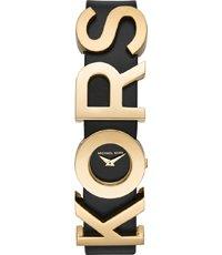 Watch strap Michael Kors MK2852 Leather Black 16mm