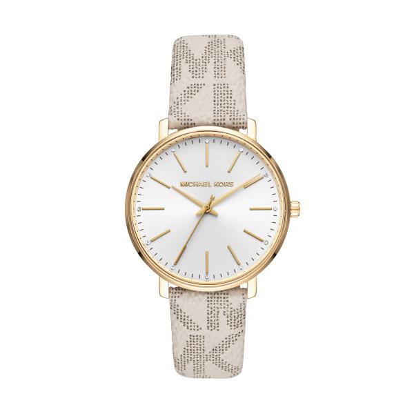 Watch strap Michael Kors MK2858 Plastic White 18mm