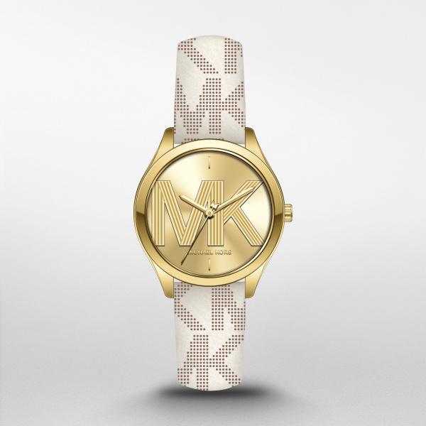 Watch strap Michael Kors MK2861 Leather White 16mm