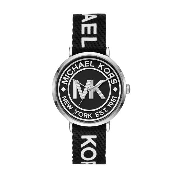 Watch strap Michael Kors MK2864 Nylon/perlon Black 18mm