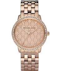 Watch strap Michael Kors MK3156 Steel Rosé 18mm