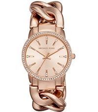 Watch strap Michael Kors MK3236 Steel Rosé 18mm