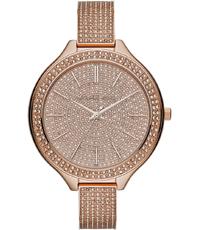 Watch strap Michael Kors MK3251 Steel Rosé 12mm