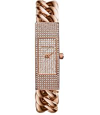 Watch strap (Strap + Case combination) Michael Kors MK3307 Steel Rosé 16mm