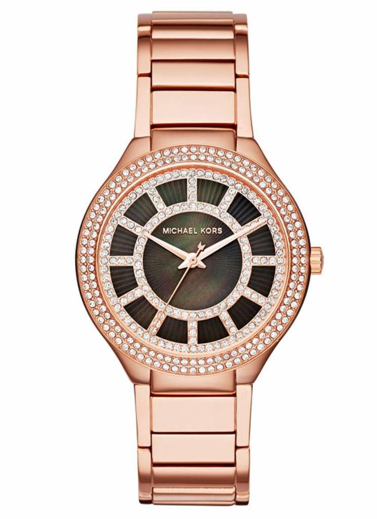 Watch strap Michael Kors MK3397 Steel Rosé 18mm