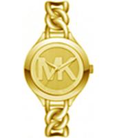 Watch strap Michael Kors MK3423 Steel Gold Toned 20mm