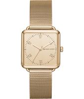 Watch strap Michael Kors MK3544 Steel Gold Toned 18mm