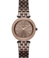 Watch strap Michael Kors MK3553 Steel Brown 16mm