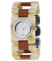 Watch strap Michael Kors MK4148 Plastic Multicolor 29mm