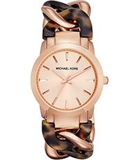 Watch strap Michael Kors MK4280 Steel Rosé 18mm