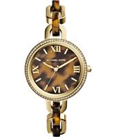 Watch strap (Strap + Case combination) Michael Kors MK4281 Steel Gold Toned 13mm