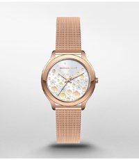 Watch strap Michael Kors MK4384 Steel Rosé 16mm