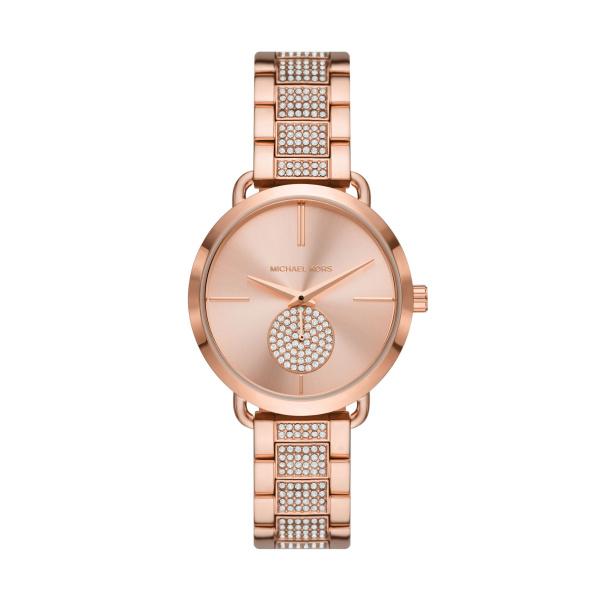 Watch strap Michael Kors MK4598 Steel Rosé 16mm