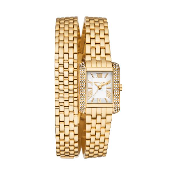 Watch strap Michael Kors MK4833 Steel Gold toned 14mm