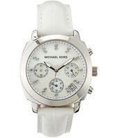 Watch strap Michael Kors MK5094 Leather White 18mm