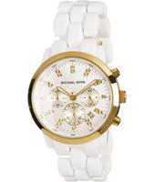 Watch strap (Strap + Case combination) Michael Kors MK5218 Plastic White 22mm