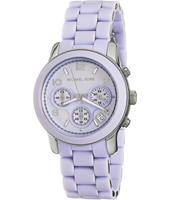 Watch strap Michael Kors MK5233 Steel/Silicone Purple 20mm