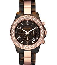 Watch strap Michael Kors MK5416 Plastic Brown 20mm