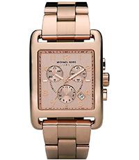 Watch strap Michael Kors MK5488 Stainless steel Rosé 24mm