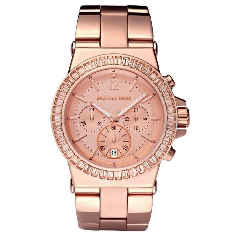 Watch strap Michael Kors MK5586 Steel Rosé