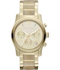 Watch strap Michael Kors MK5660 Stainless steel Gold Toned 20mm