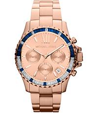 Watch strap Michael Kors MK5755 Steel Rosé 22mm