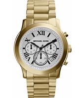 Watch strap Michael Kors MK5916 Steel Gold Toned 22mm