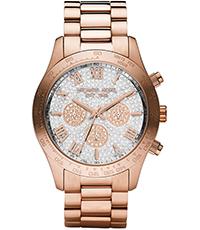 Watch strap Michael Kors MK5946 Steel Rosé 22mm