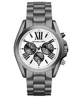 Watch strap Michael Kors MK5952 Steel Anthracite grey 22mm