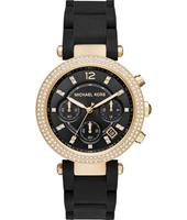 Watch strap Michael Kors MK6404 Silicone Black 20mm